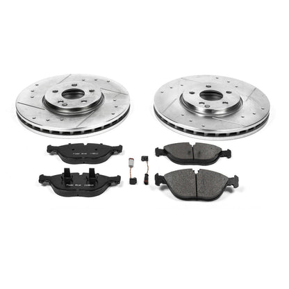 PowerStop Front Z23 Evolution Sport Brake Kit | Mercedes-Benz E500 (04-05) (K5118)