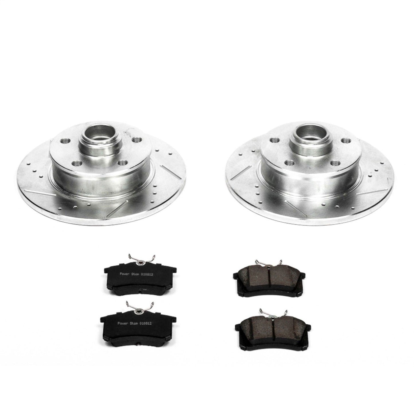 PowerStop Rear Z23 Evolution Sport Brake Kit | Volkswagen Golf (94-99) (K512)