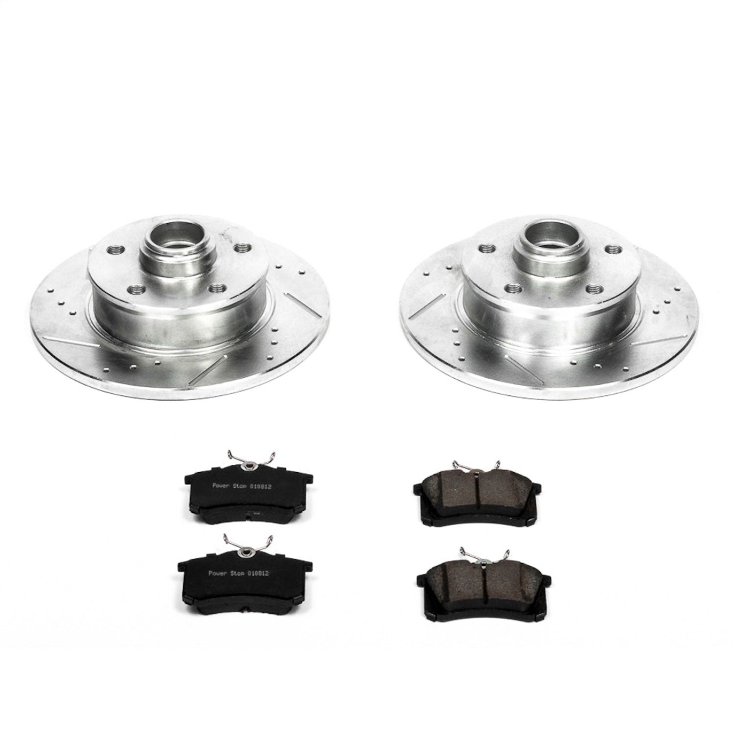 PowerStop Rear Z23 Evolution Sport Brake Kit | Volkswagen Golf (94-99) (K512)
