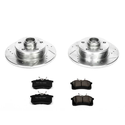 PowerStop Rear Z23 Evolution Sport Brake Kit | Volkswagen Golf (94-99) (K512)