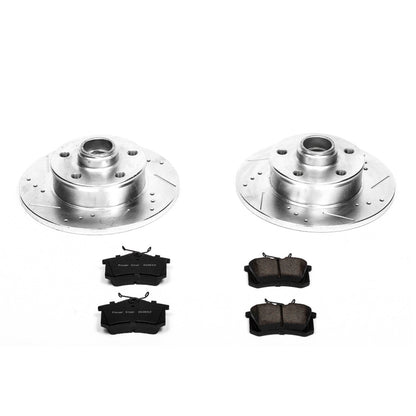 PowerStop Rear Z23 Evolution Sport Brake Kit | Volkswagen Corrado (92-95) (K513)