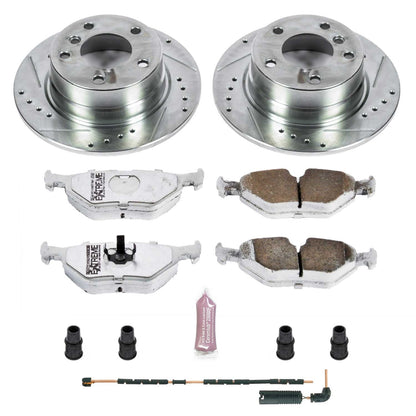 PowerStop Rear Z26 Street Warrior Brake Kit | BMW Z4 (03-05) (K5130-26)