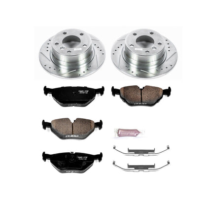 PowerStop Rear Z23 Evolution Sport Brake Kit | BMW Z4 (03-05) (K5130)