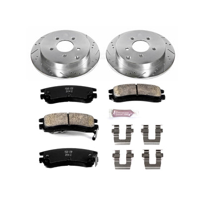PowerStop Rear Z23 Evolution Sport Brake Kit | Buick Rendezvous (02-07) (K5135)