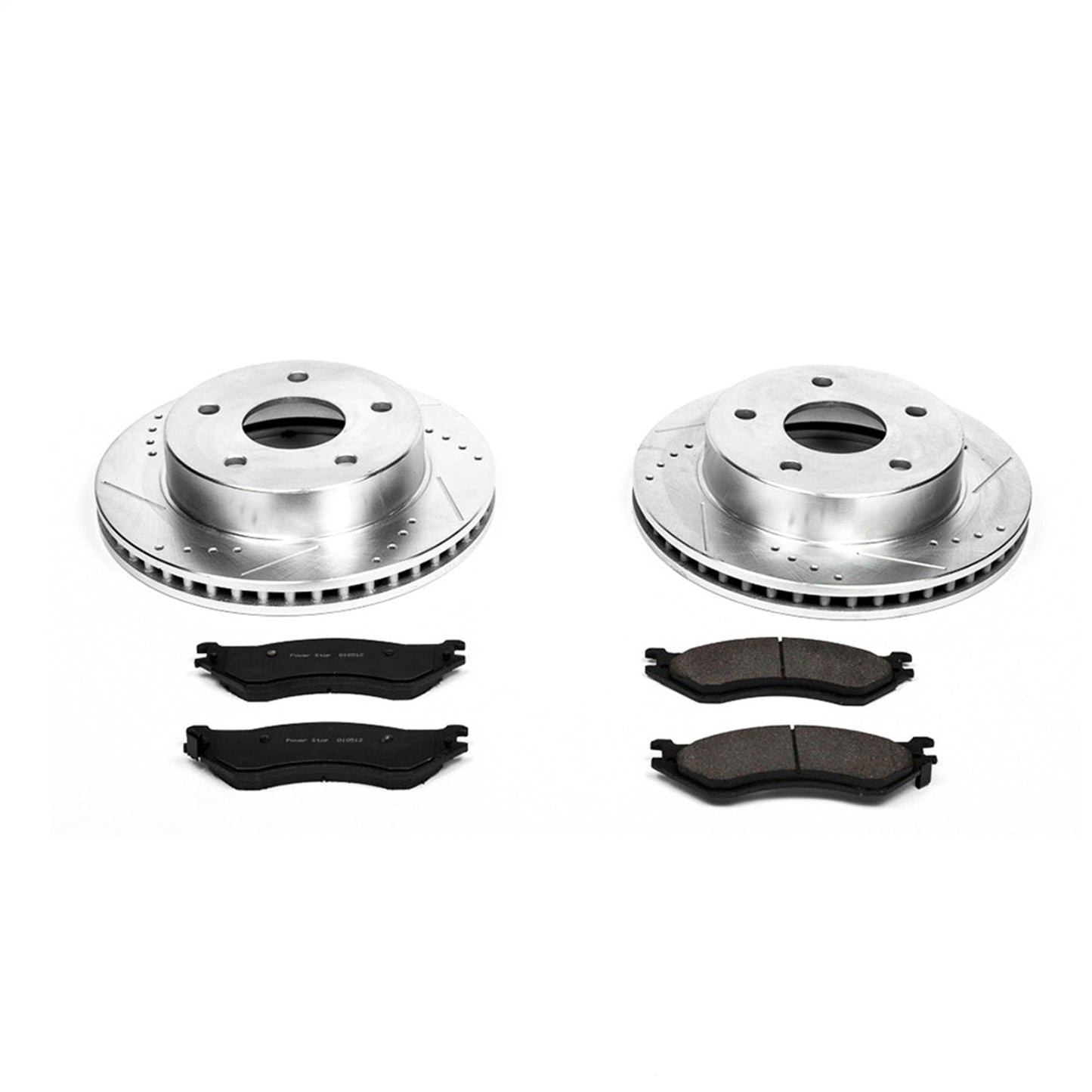 PowerStop Front Z23 Evolution Sport Brake Kit | Dodge Ram 1500 (00-01) (K5143)
