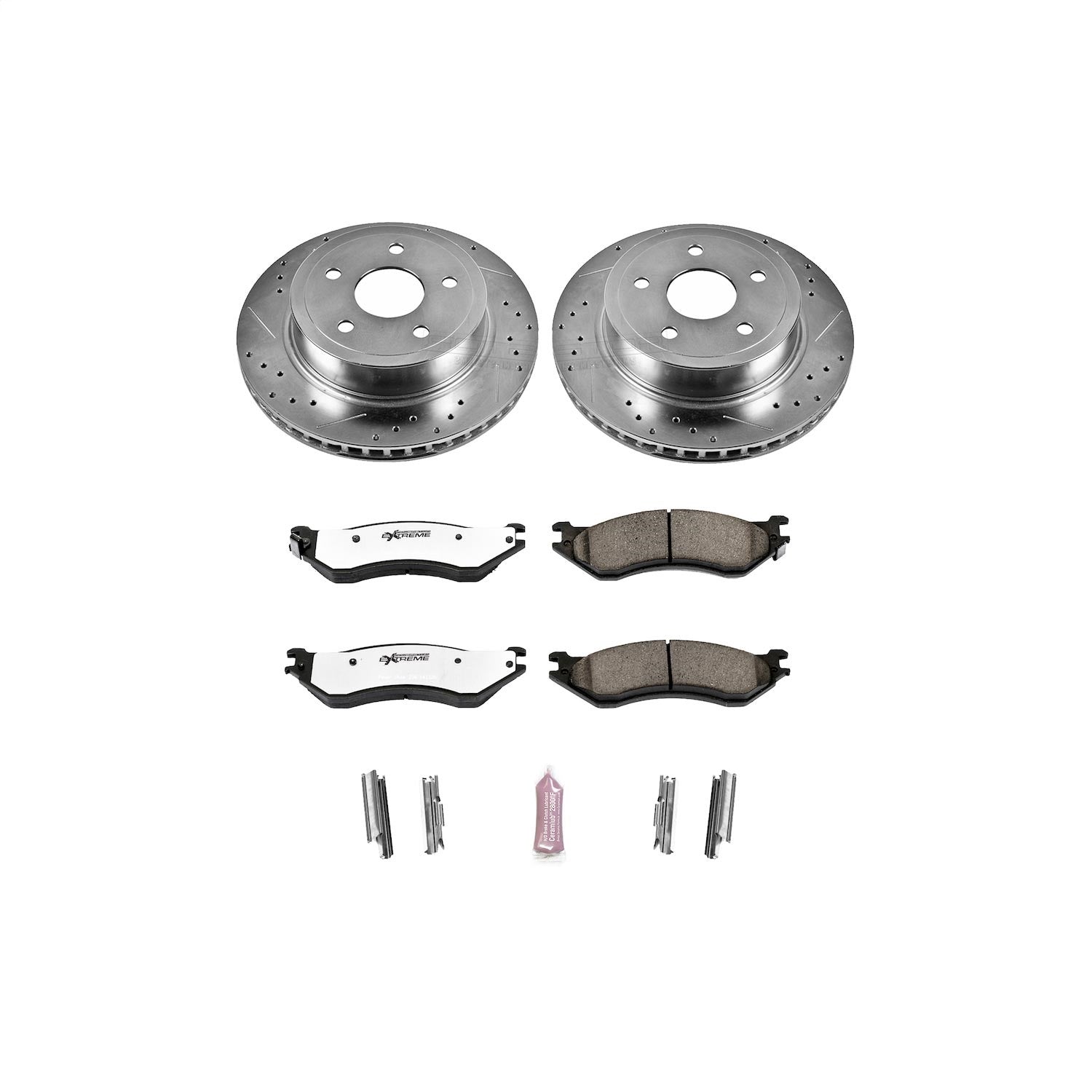 PowerStop Rear Z36 Truck & Tow Brake Kit | Dodge Ram 1500 (04-06) (K5144-36)