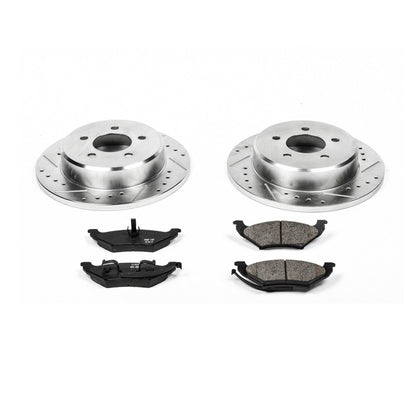 PowerStop Rear Z23 Evolution Sport Brake Kit | Chrysler Town & Country (97-99) (K5149)