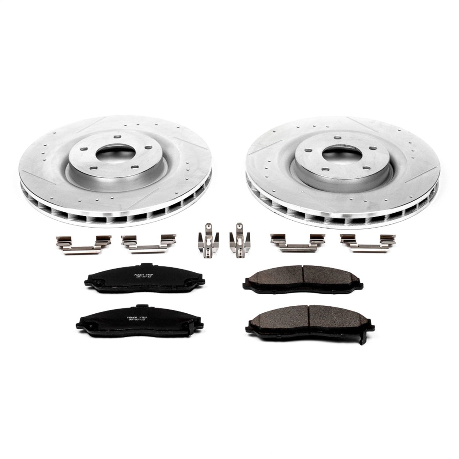 PowerStop Front Z23 Evolution Sport Brake Kit | Cadillac XLR (06-09) (K5158)