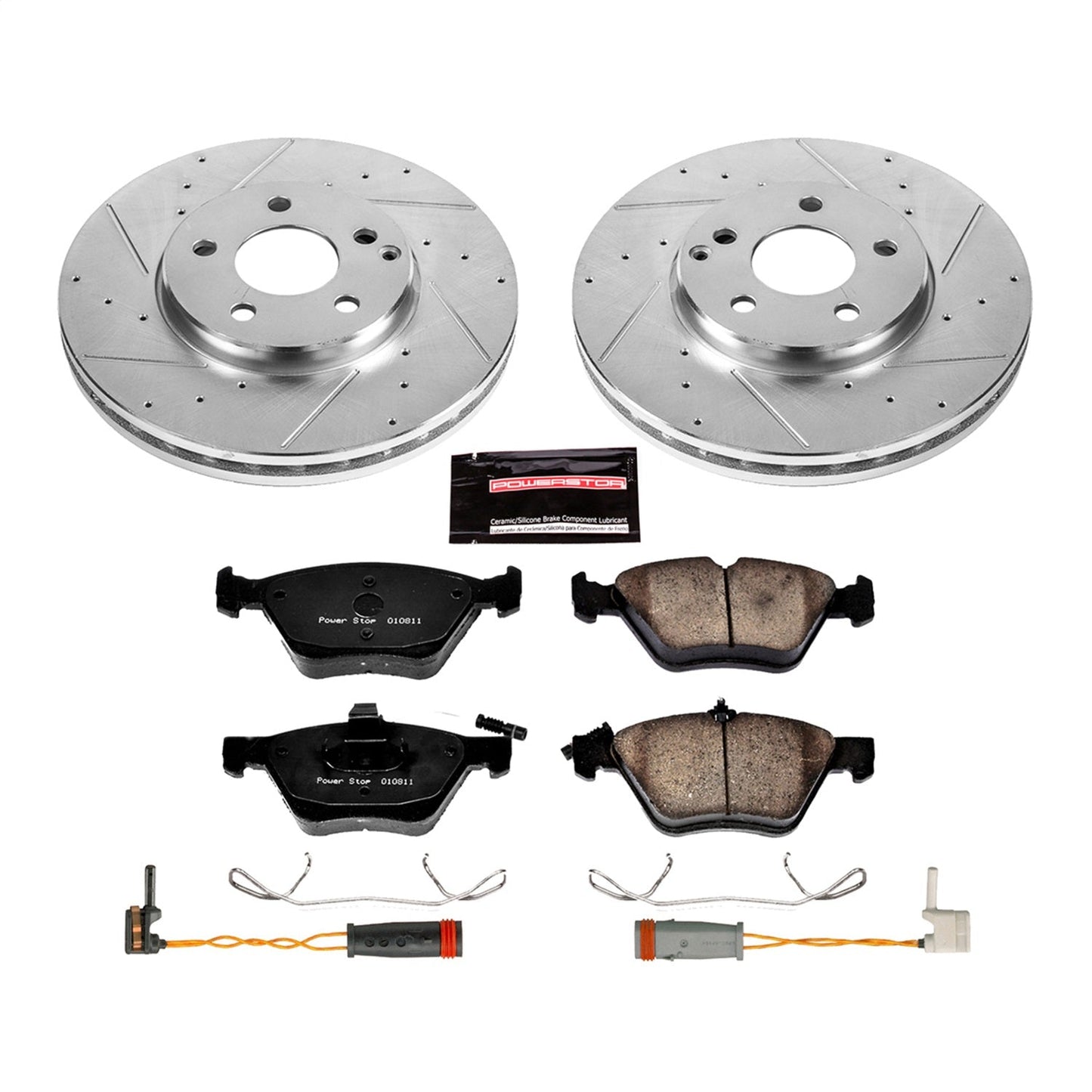 PowerStop Front Z23 Evolution Sport Brake Kit | Mercedes-Benz E320 (04-05) (K5168)