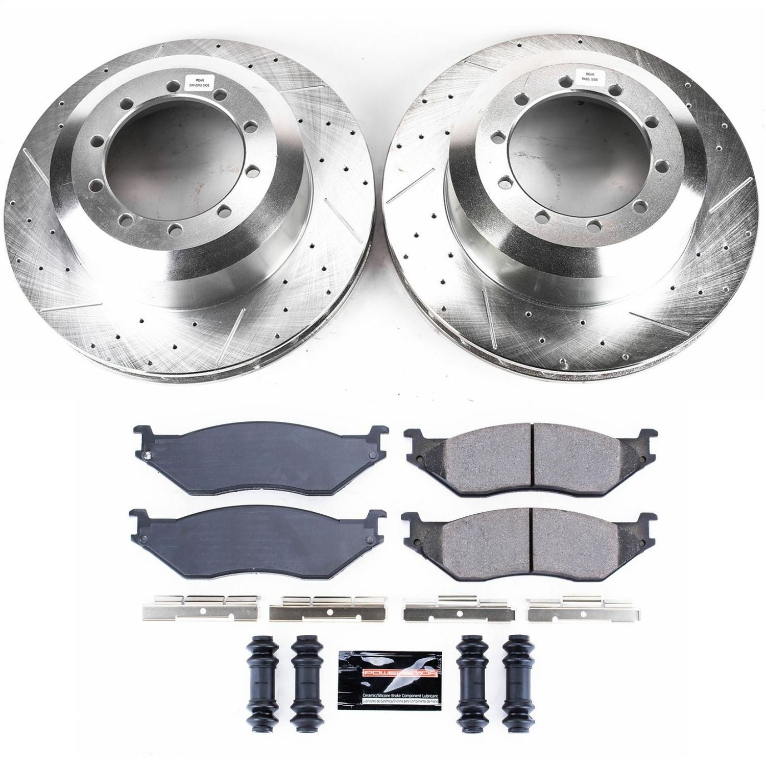 PowerStop Front Z23 Evolution Brake Kit | Ford F53 (99-01) (K5184)