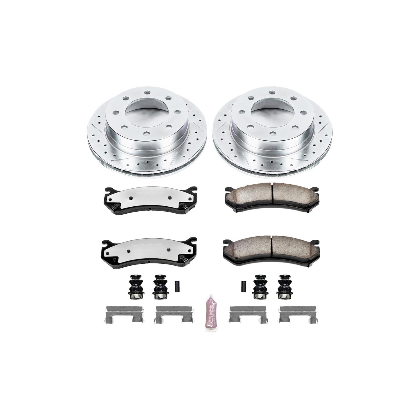 PowerStop Rear Z36 Truck & Tow Brake Kit | Chevrolet Silverado 1500 HD (03) (K5190-36)
