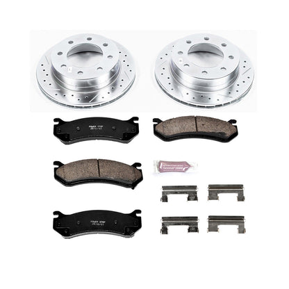 PowerStop Rear Z23 Evolution Sport Brake Kit | Chevrolet Silverado 1500 HD (03) (K5190)
