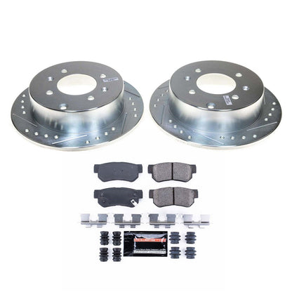 PowerStop Rear Z23 Evolution Brake Kit | Hyundai Sonata (99-05) (K5212)
