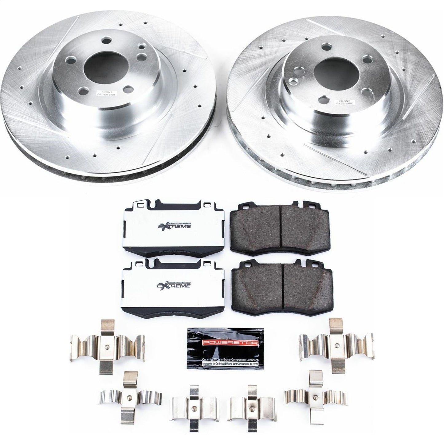 PowerStop Front Z26 Street Warrior Brake Kit | Mercedes-Benz CL500 (00-03) (K5235-26)