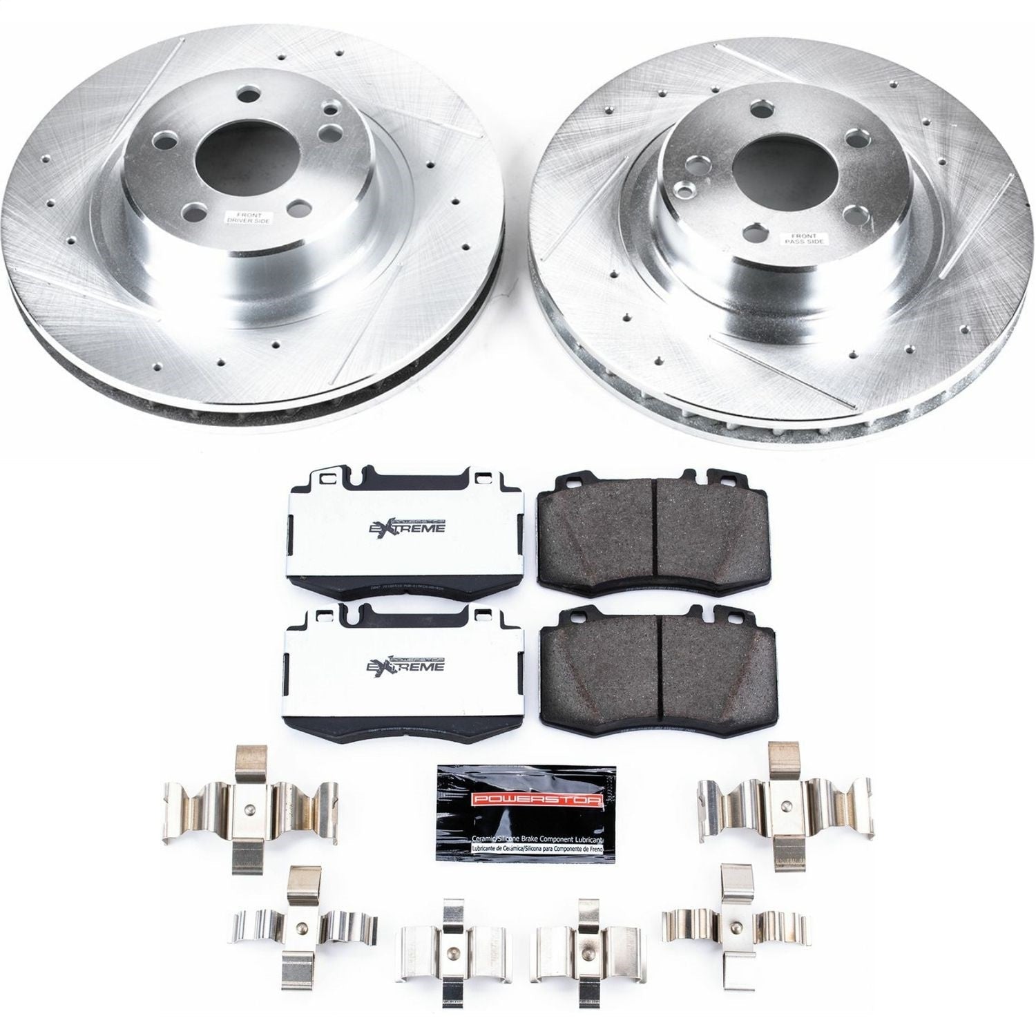 PowerStop Front Z26 Street Warrior Brake Kit | Mercedes-Benz CL500 (00-03) (K5235-26)