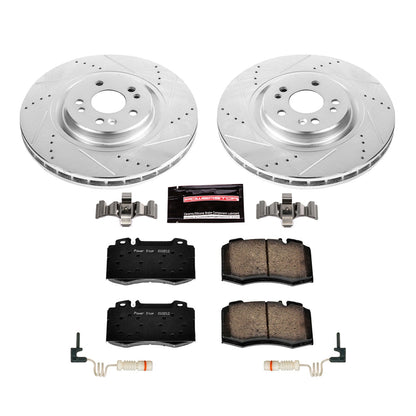 PowerStop Front Z23 Evolution Sport Brake Kit | Mercedes-Benz ML55 AMG (00-03) (K5236)
