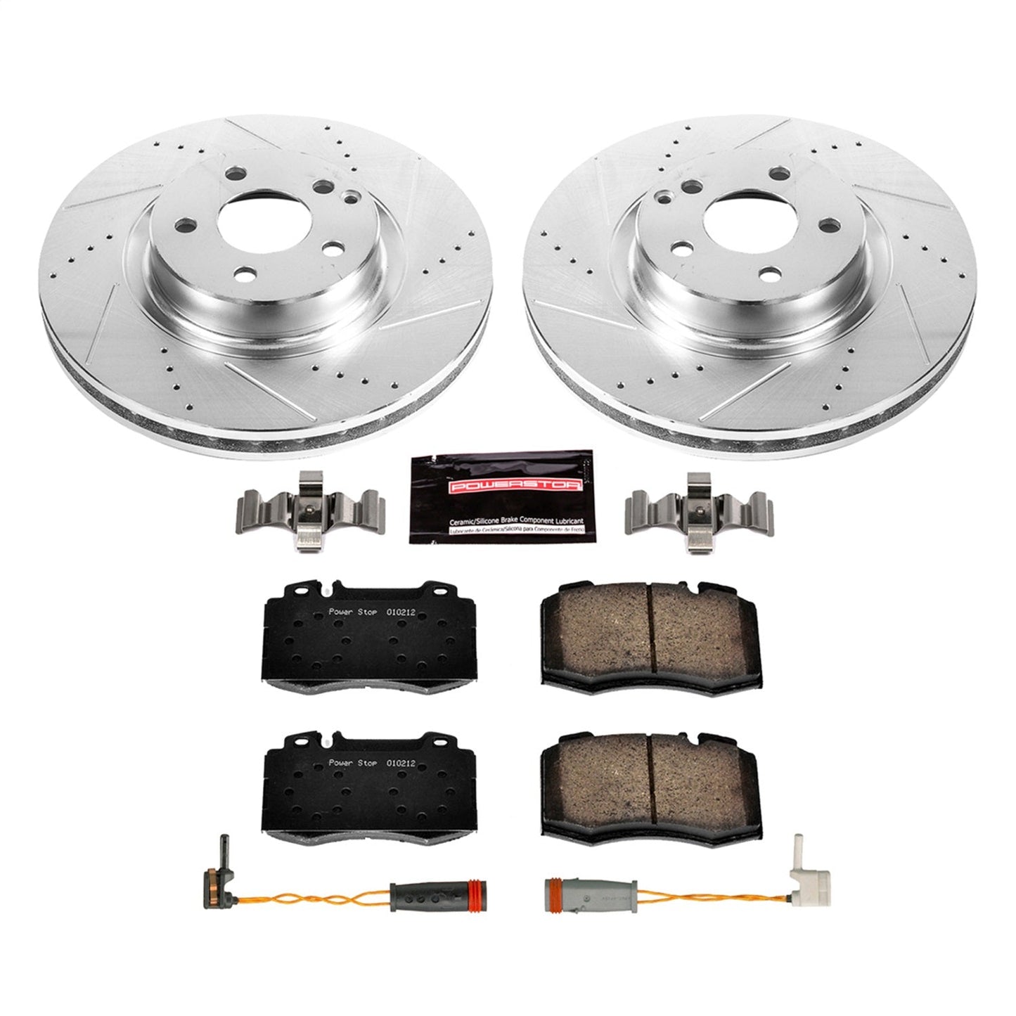 PowerStop Z23 Evolution Sport Front Brake Kit | Mercedes-Benz E350 (07-09) (K5241)