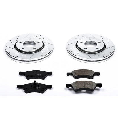PowerStop Z23 Evolution Sport Front Brake Kit | Dodge Caravan (03-04) (K5246)