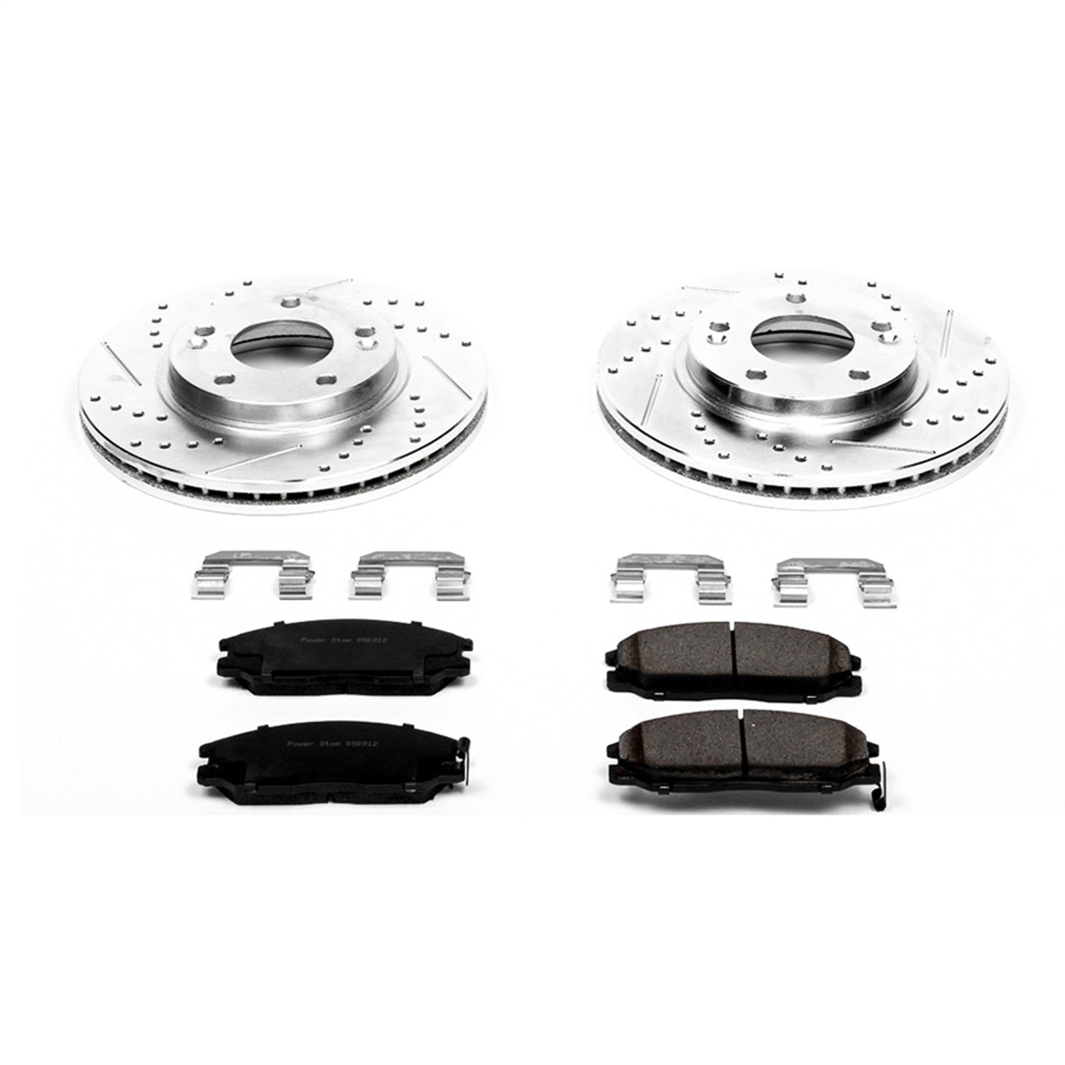 PowerStop Front Z23 Evolution Sport Brake Kit | Hyundai Santa Fe (01-05) (K5251)