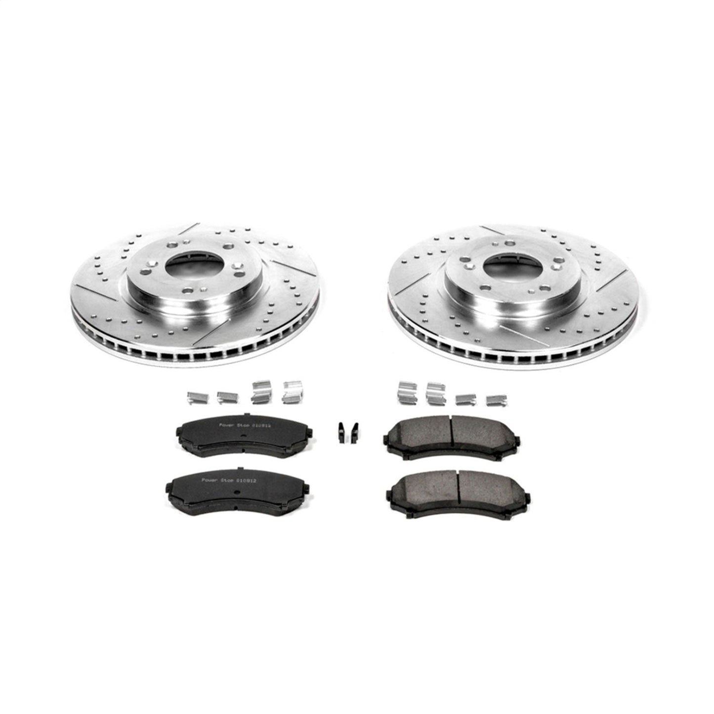 PowerStop Front Z23 Evolution Sport Brake Kit | Mitsubishi Endeavor (04-11) (K5258)