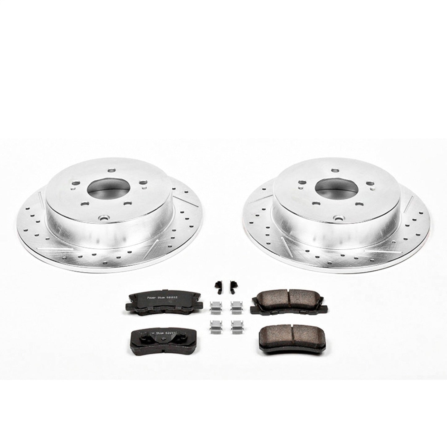 PowerStop Rear Z23 Evolution Sport Brake Kit | Mitsubishi Endeavor (04-11) (K5260)