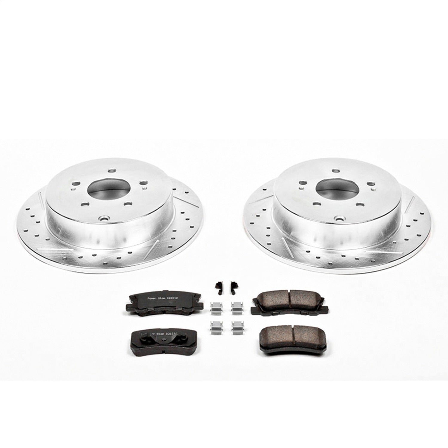 PowerStop Rear Z23 Evolution Sport Brake Kit | Mitsubishi Endeavor (04-11) (K5260)