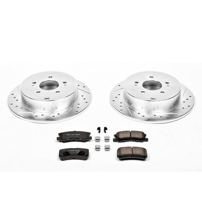 PowerStop Rear Z23 Evolution Sport Brake Kit | Mitsubishi Endeavor (04-11) (K5260)