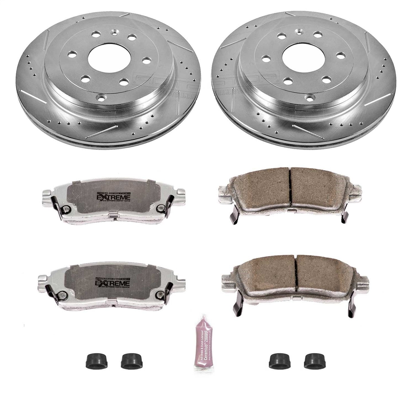 PowerStop Rear Z26 Street Warrior Brake Kit | Buick Enclave (08-17) (K5262-26)