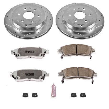 PowerStop Rear Z26 Street Warrior Brake Kit | Buick Enclave (08-17) (K5262-26)