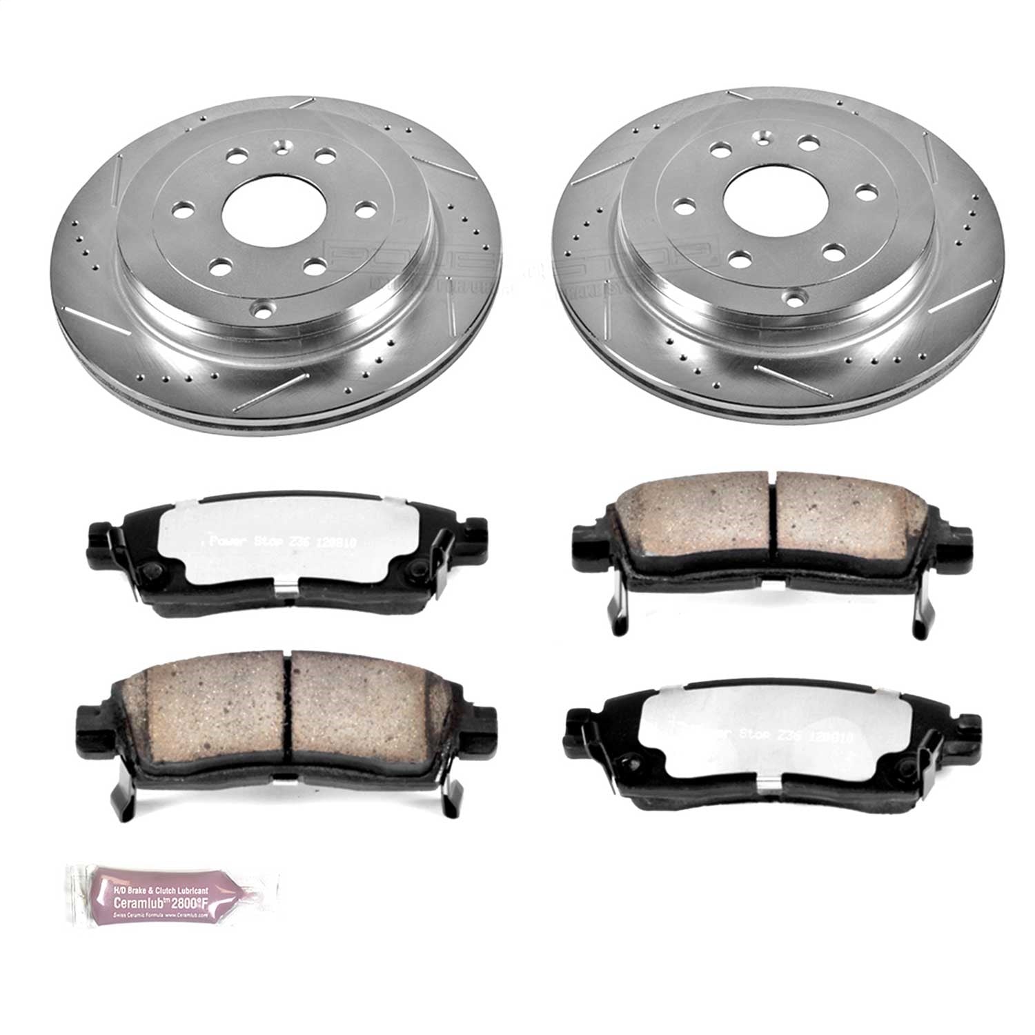 PowerStop Rear Z36 Truck & Tow Brake Kit | Buick Enclave (08-17) (K5262-36)