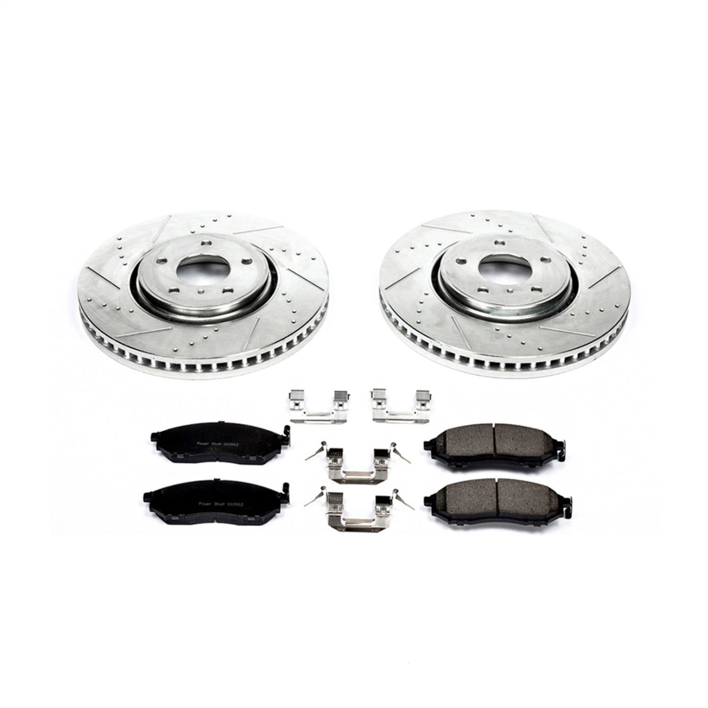PowerStop Z23 Evolution Front Brake Kit | Infiniti FX35 (05-12) (K5264)