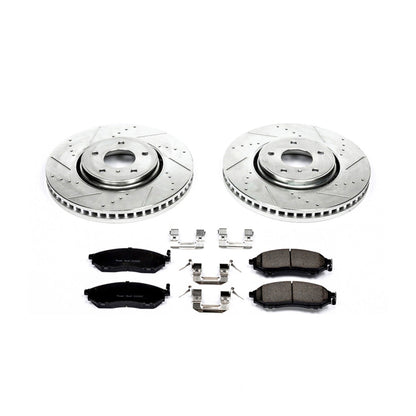 PowerStop Z23 Evolution Front Brake Kit | Infiniti FX35 (05-12) (K5264)