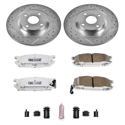 PowerStop Rear Z26 Street Warrior Brake Kit | Mazda Miata (01-05) (K5267-26)
