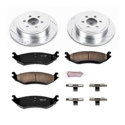 PowerStop Rear Z23 Evolution Sport Brake Kit | Dodge Durango (03) (K5270)