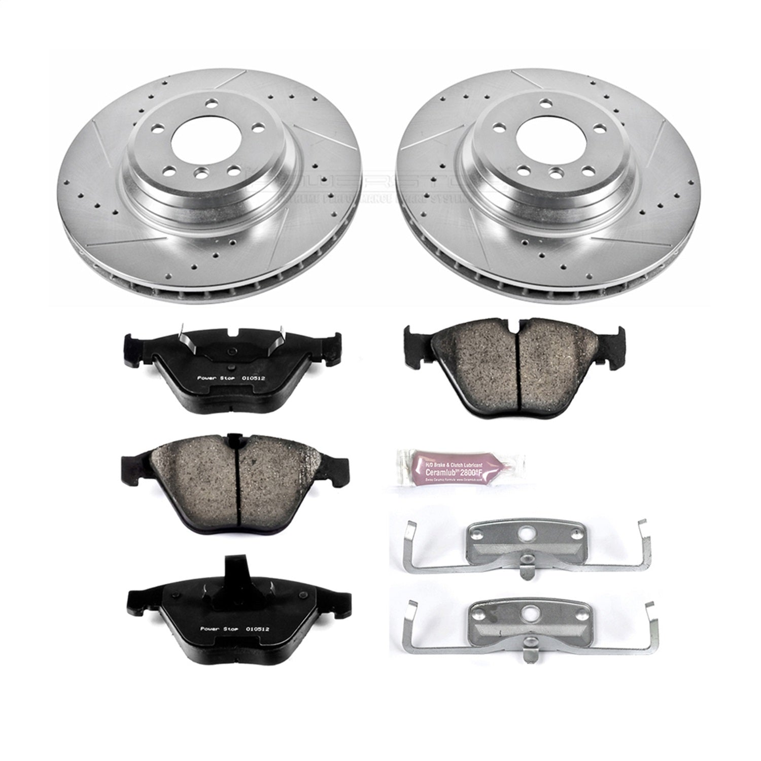 PowerStop Front Z23 Evolution Sport Brake Kit | BMW 335d (2009) (K5281)