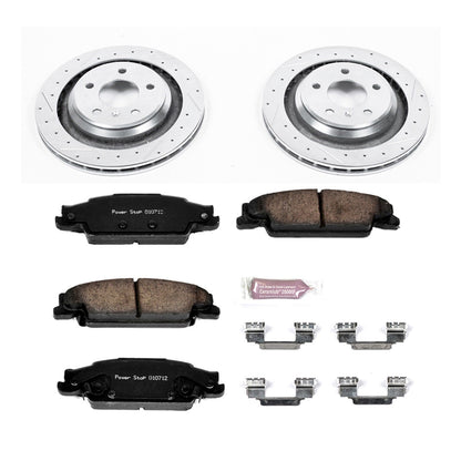 PowerStop Rear Z23 Evolution Sport Brake Kit | Pontiac Grand Prix (05-08) (K5289)