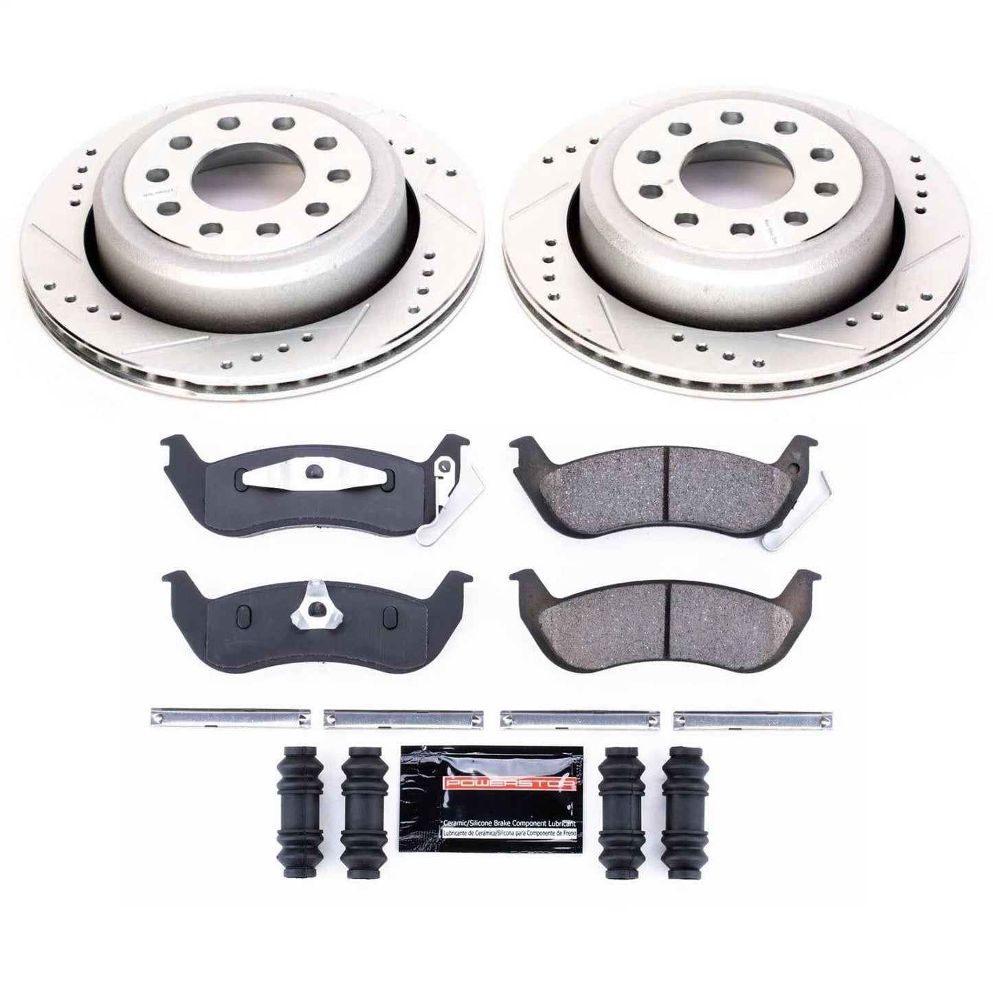 PowerStop Rear Z23 Evolution Sport Brake Kit | Lincoln Town Car (03-11) (K5293)