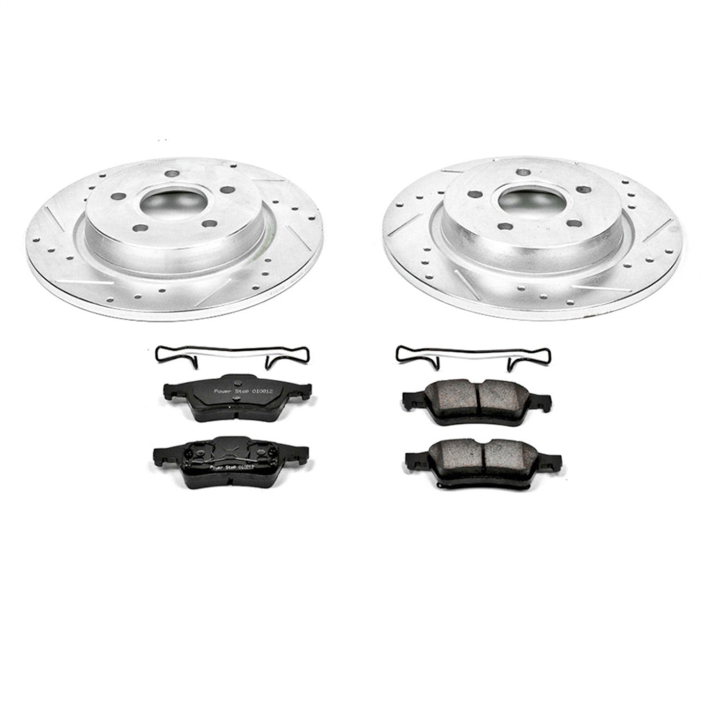 PowerStop Rear Z23 Evolution Sport Brake Kit | Volvo S40 (04-05) (K5309)