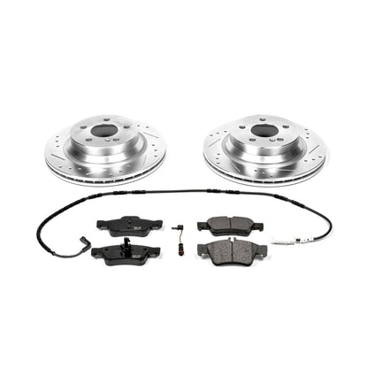 PowerStop Rear Z23 Evolution Sport Brake Kit | Mercedes-Benz E350 (06-09) (K5322)