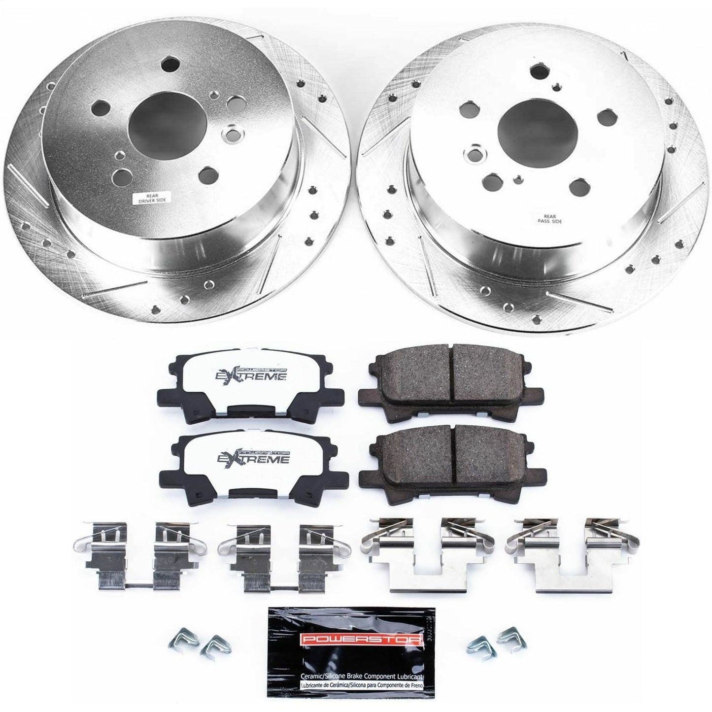 PowerStop Rear Z36 Truck & Tow Brake Kit | Lexus RX330 (04-06) (K5333-36)