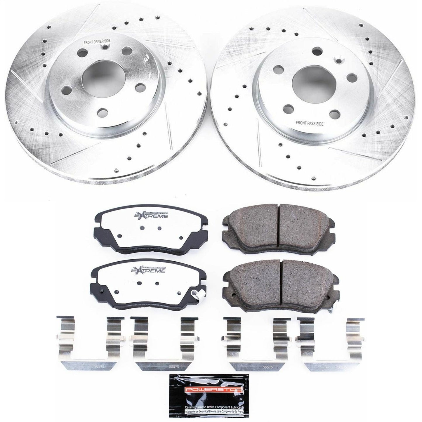 PowerStop Front Z26 Street Warrior Brake Kit | Buick Allure (2010) (K5334-26)