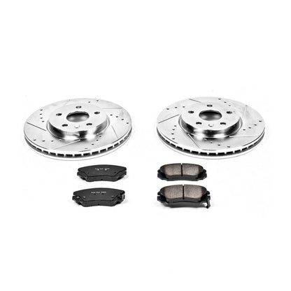 PowerStop Front Z23 Evolution Sport Brake Kit | Buick Allure (10) (K5334)