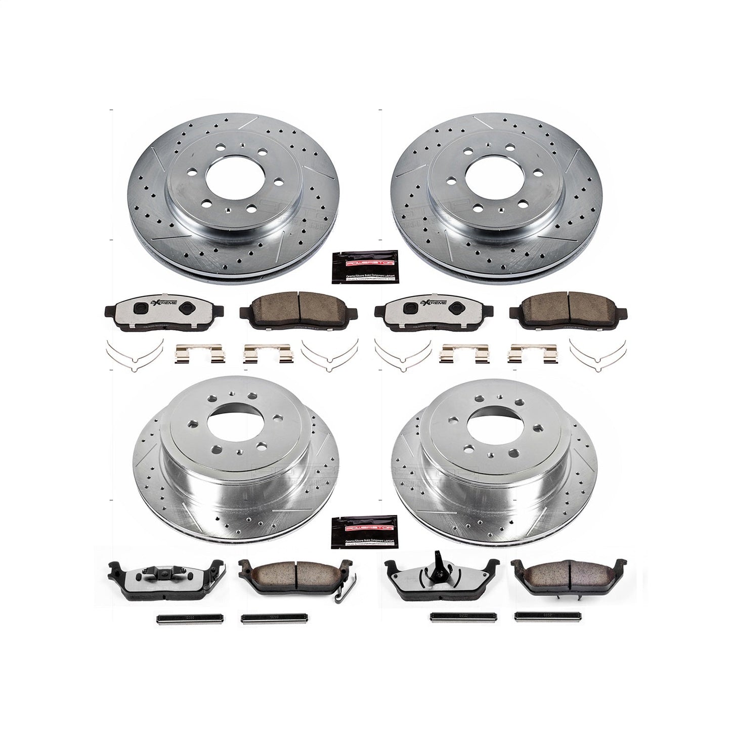 PowerStop Front & Rear Z36 Truck & Tow Brake Kit | Ford F-150 2009 (K5335-36)