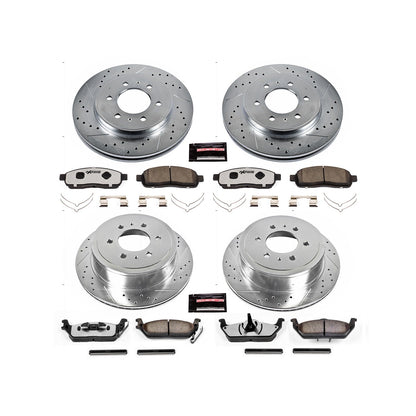 PowerStop Front & Rear Z36 Truck & Tow Brake Kit | Ford F-150 2009 (K5335-36)