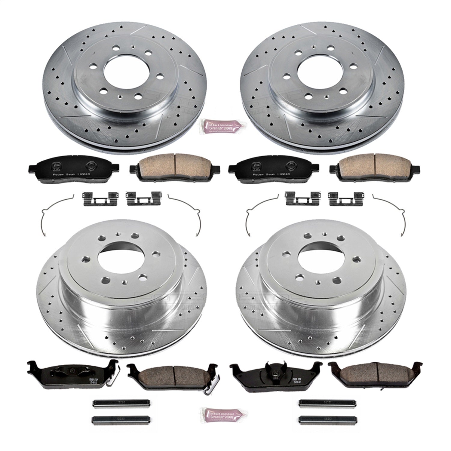 PowerStop Front & Rear Z23 Evolution Sport Brake Kit | Ford F-150 2009 (K5335)