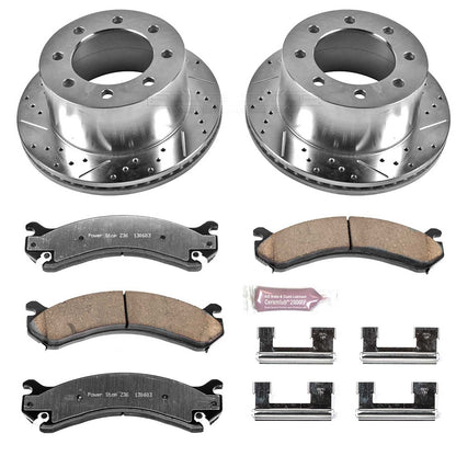 PowerStop Rear Z36 Truck & Tow Brake Kit | Chevrolet Silverado 3500 (01-06) (K5337-36)