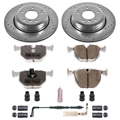 PowerStop Rear Z26 Street Warrior Brake Kit | BMW 525i (04-07) (K5361-26)