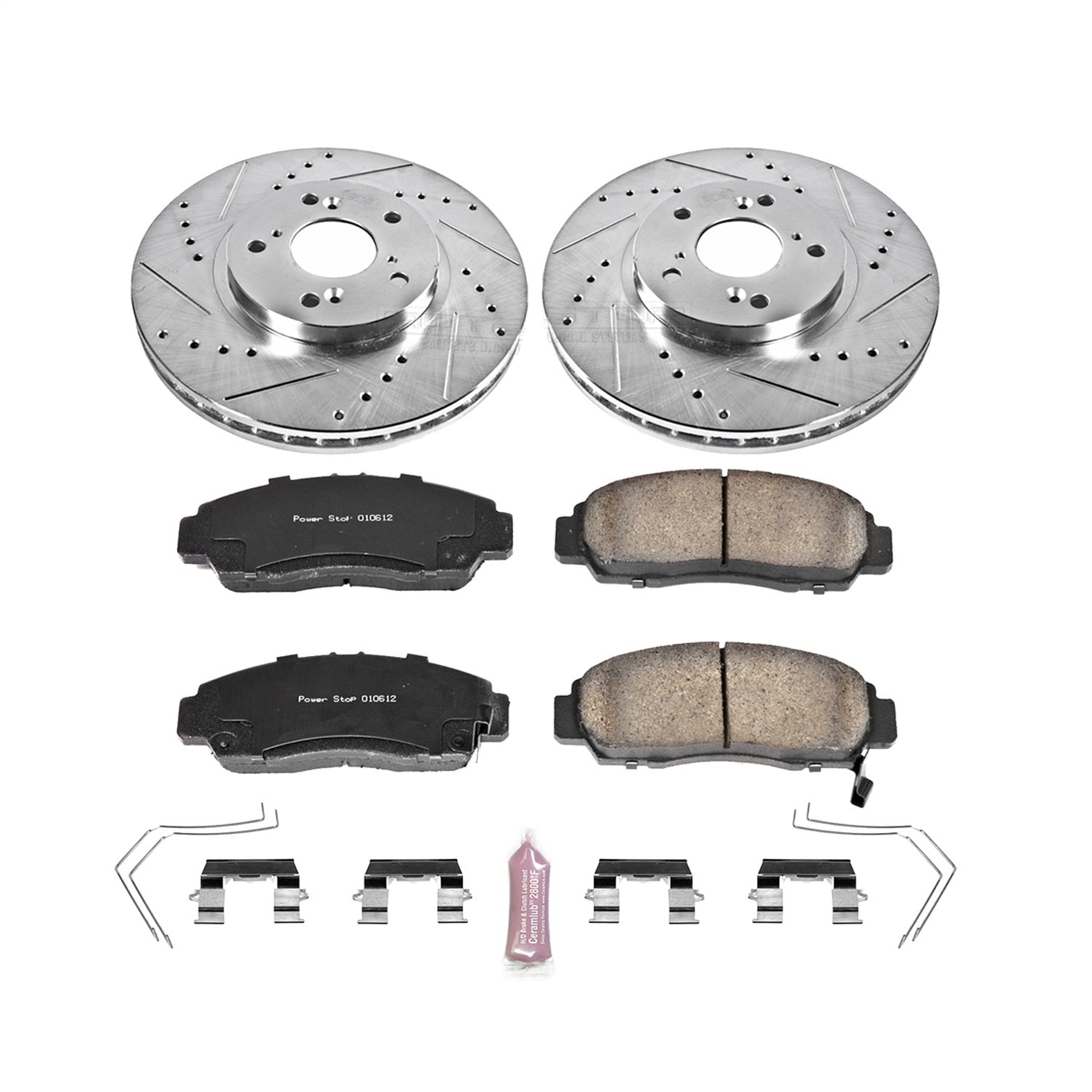 PowerStop Front Z23 Evolution Sport Brake Kit | Acura TSX (11-14) (K5392)