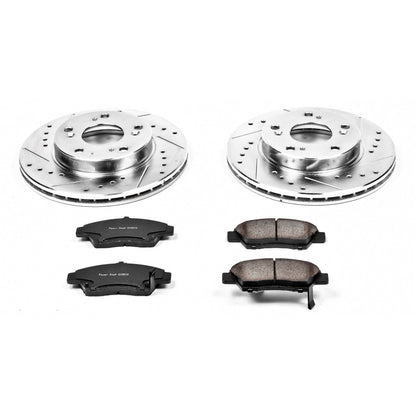 PowerStop Front Z23 Evolution Sport Brake Kit | Honda CR-Z (11-15) (K5400)