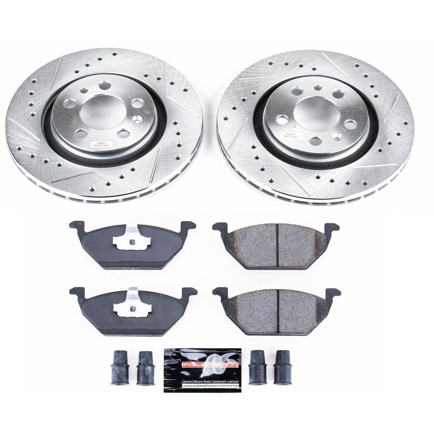 PowerStop Z23 Evolution Sport Front Brake Kit | Volkswagen Beetle (98) (K5401)